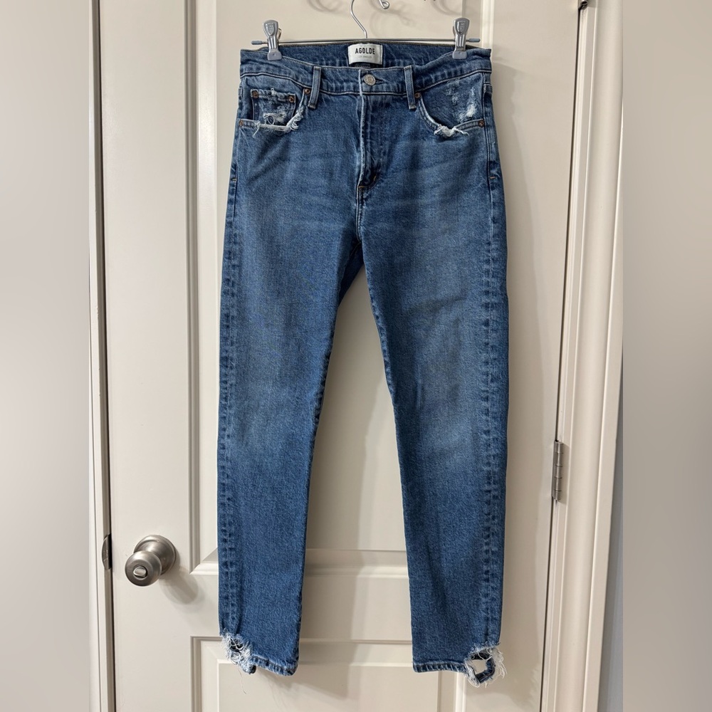 Agolde Toni Straight Leg Ankle Jeans Size 28